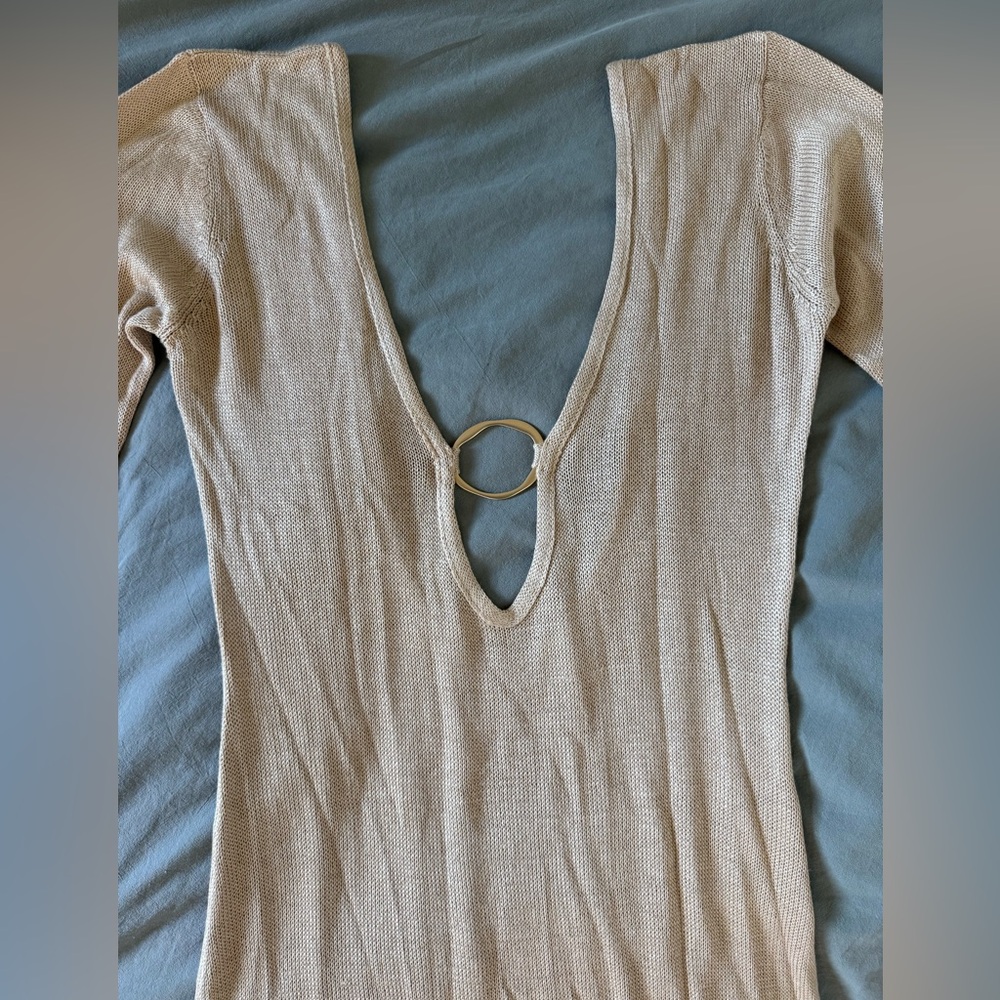 Flook the Label Gold Metallic Nyala Maxi Dress - Picture 5 of 12